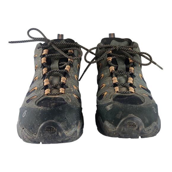 Men\'s Obos 8.5 Sawtooth II Low Waterproof Hiking Shoes Shadow Burlap Outdoors main image 7